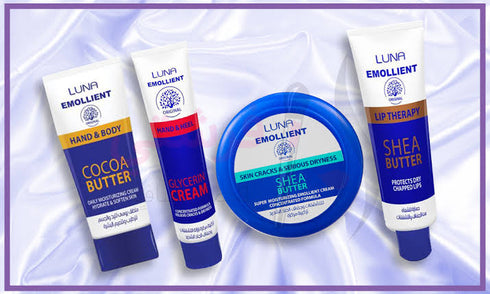 Luna Emollient Hand and Body Moisturizer with Cocoa Butter 75 gm - Luna